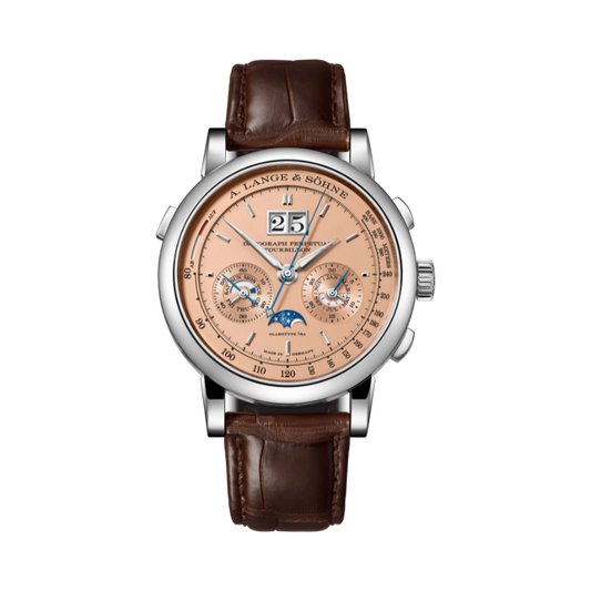 DATOGRAPH PERPETUAL TOURBILLON 740.056FE 41MM 18K ROSE GOLD WITH PINK DIAL