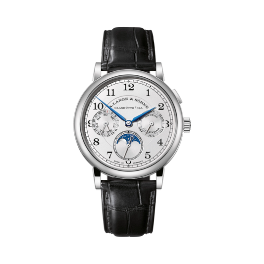 1815 ANNUAL CALENDAR 238.026 E 40 MM 18K WHITE GOLD WITH ARGENTE DIAL