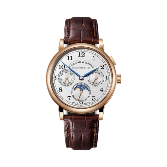 1815 ANNUAL CALENDAR 238.032 E 40 MM 18K ROSE GOLD WITH ARGENTE DIAL