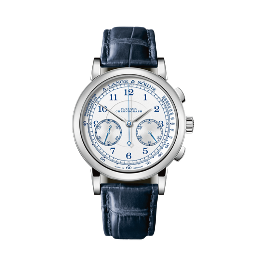 1815 CHRONOGRAPH 414.026 39 MM 18K WHITE GOLD WITH ARGENTE DIAL