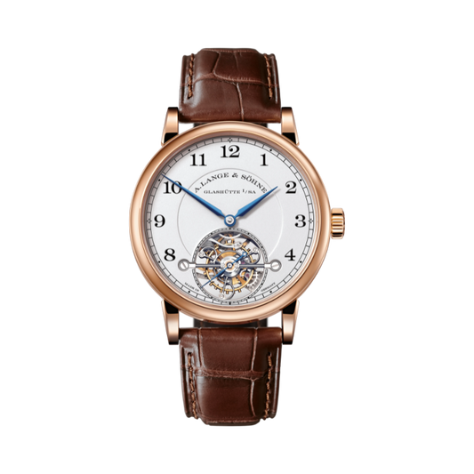 1815 TOURBILLON 730.032F 39 MM 18K ROSE GOLD WITH ARGENTE DIAL