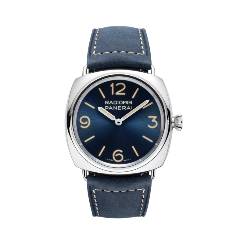 RADIOMIR OFFICINE PAM01383 45 MM STAINLESS STEEL WITH BLUE DIAL