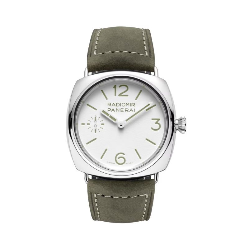 RADIOMIR OFFICINE PAM01384 45 MM STAINLESS STEEL WITH WHITE DIAL