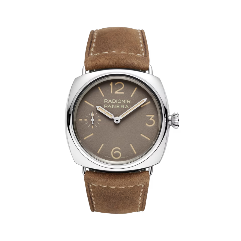 RADIOMIR OFFICINE PAM01385 45 MM STAINLESS STEEL WITH SHADED BROWN DIAL