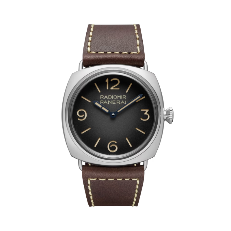 RADIOMIR TRE GIORNI PAM01334 45 MM STAINLESS STEEL WITH SHADED BLACK DIAL