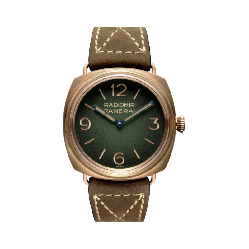 RADIOMIR BRONZO PAM00760 47 MM BRONZE WITH SHADED GREEN DIAL