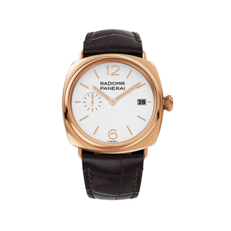 RADIOMIR QUARANTA PAM01026 40 MM GOLDTECH™ WITH WHITE DIAL