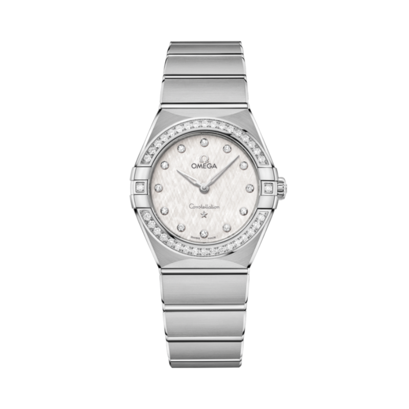 CONSTELLATION 28 MM STAINLESS STEEL WITH SILVER DIAL