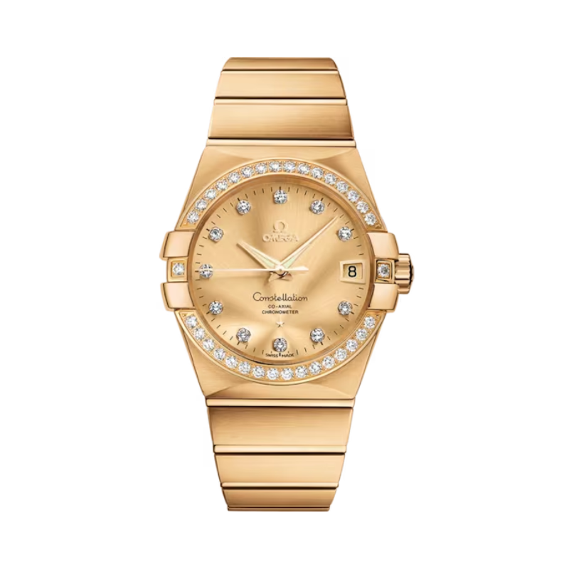 CONSTELLATION 38 MM YELLOW GOLD WITH YELLOW DIAL