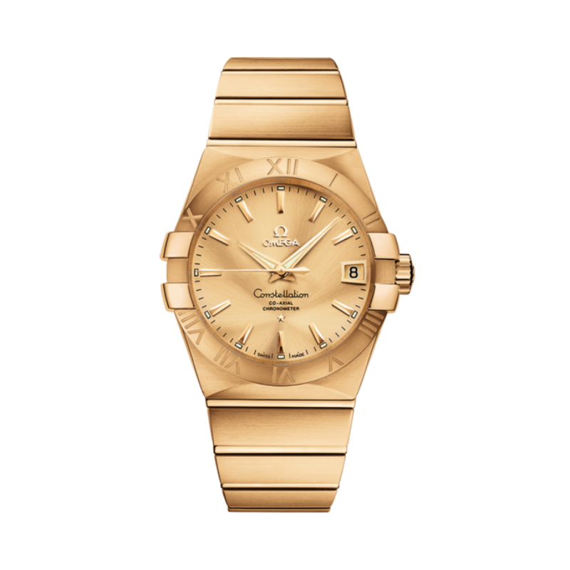 CONSTELLATION 38 MM YELLOW GOLD WITH YELLOW DIAL