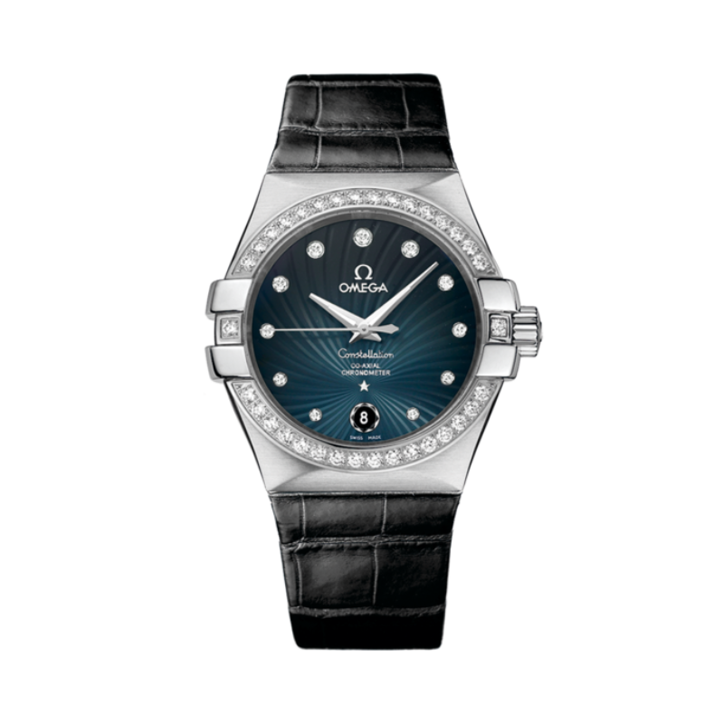 CONSTELLATION 35 MM STAINLESS STEEL WITH BLUE DIAL