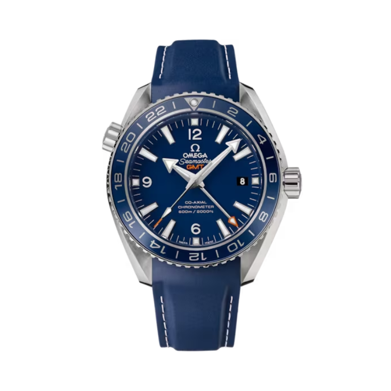 SEAMASTER PLANET OCEAN 600M GMT 43 MM TITANIUM WITH BLUE DIAL