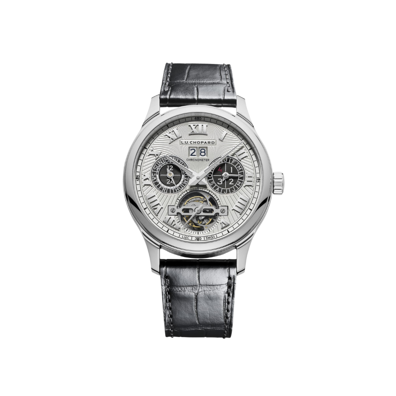 L.U.C PERPETUAL T LIMITED EDITION 43 MM PLATINUM WITH SILVER DIAL