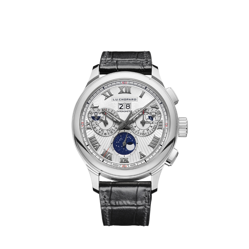L.U.C PERPETUAL CHRONO LIMITED EDITION 45 MM ETHICAL WHITE GOLD WITH SILVER DIAL
