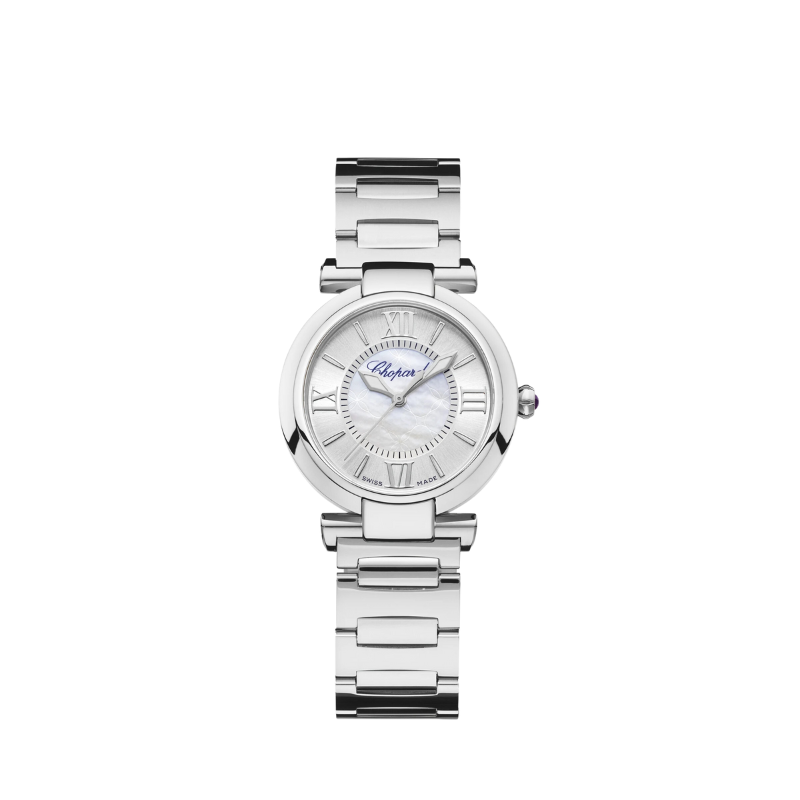 IMPERIALE 29 MM ETHICAL LUCENT STEEL™ WITH MOTHER OF PEARL DIAL