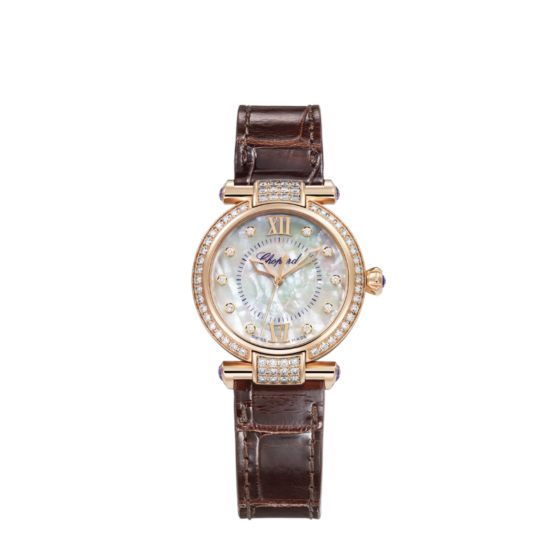 IMPERIALE 29 MM ETHICAL ROSE GOLD WITH MOTHER OF PEARL DIAL