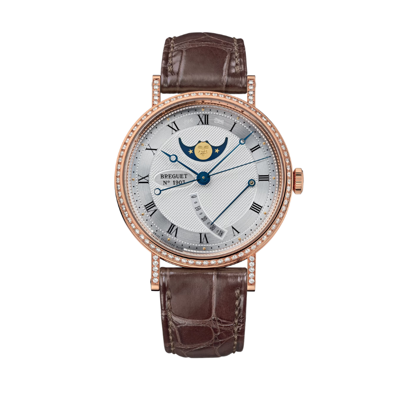 CLASSIQUE 8788 36 MM 18K ROSE GOLD WITH SILVER DIAL