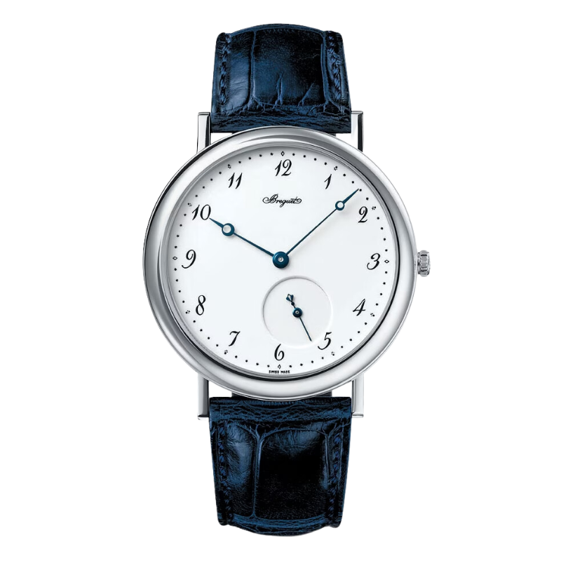 CLASSIQUE 5140 40 MM WHITE GOLD WITH WHITE "GRAND FEU" ENAMEL DIAL