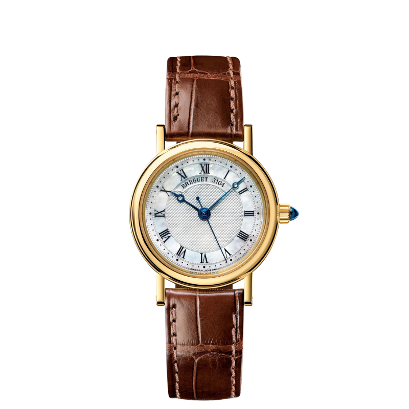CLASSIQUE 8067 30 MM 18K YELLOW GOLD WITH MOTHER OF PEARL DIAL