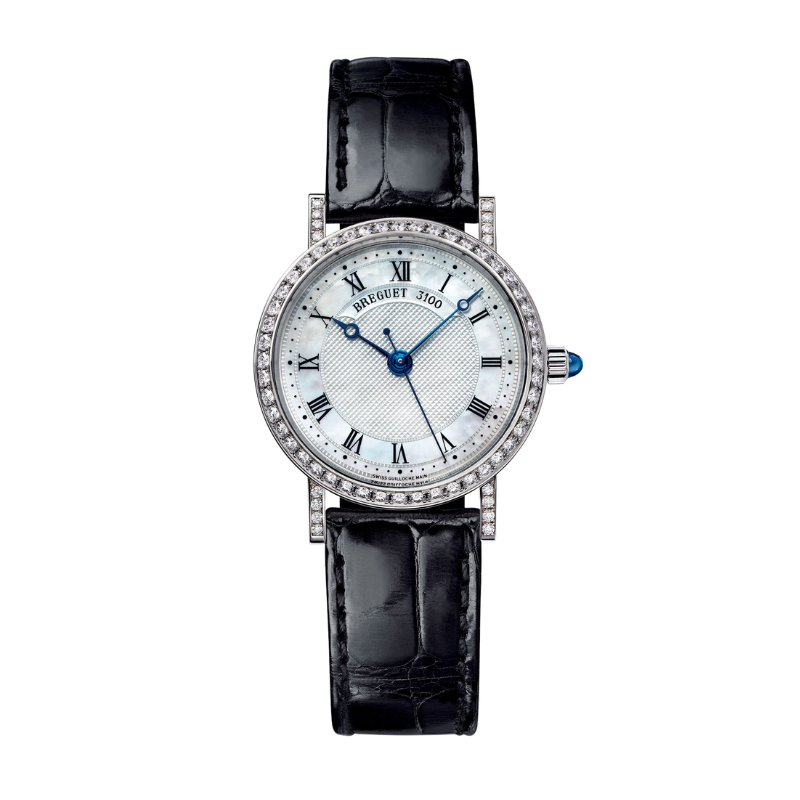 CLASSIQUE 8068 30 MM 18K WHITE GOLD WITH MOTHER OF PEARL DIAL