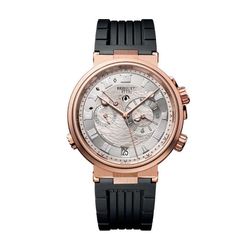MARINE ALARME MUSICALE 5547 40 MM ROSE GOLD WITH SILVER DIAL
