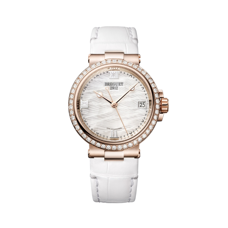 MARINE DAME 9518 34 MM ROSE GOLD WITH MOTHER OF PEARL DIAL