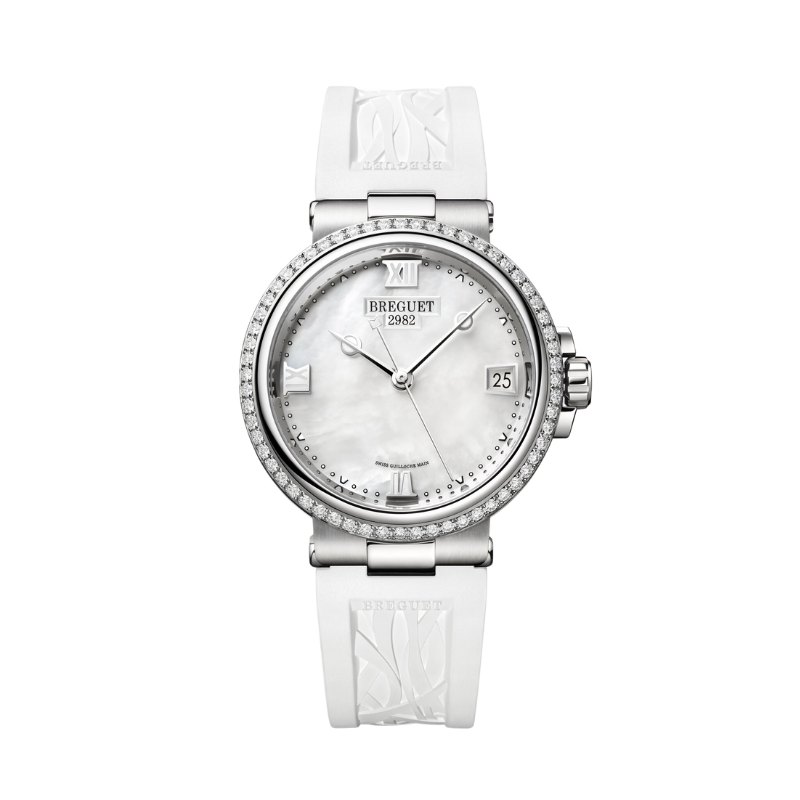 MARINE DAME 9518 34 MM STAINLESS STEEL WITH MOTHER OF PEARL DIAL