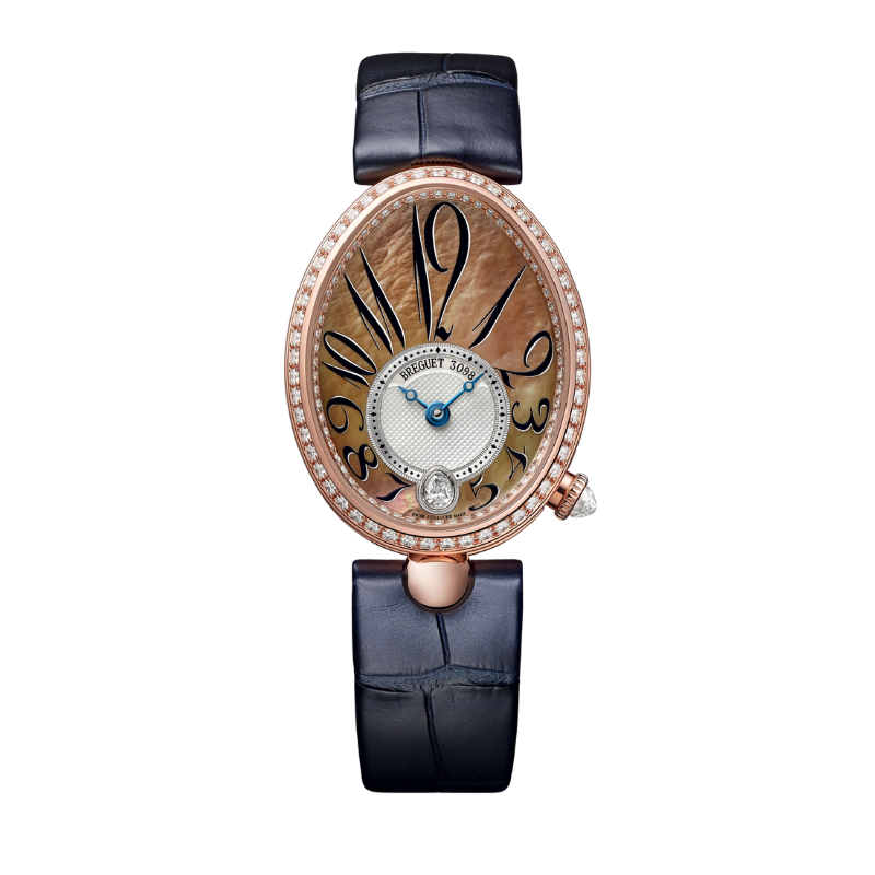 REINE DE NAPLES 8918 36 MM ROSE GOLD WITH PINK MOTHER OF PEARL DIAL