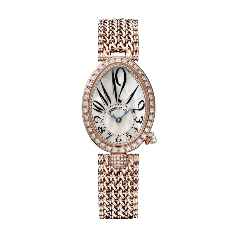 REINE DE NAPLES 8928 33 MM ROSE GOLD WITH MOTHER OF PEARL DIAL