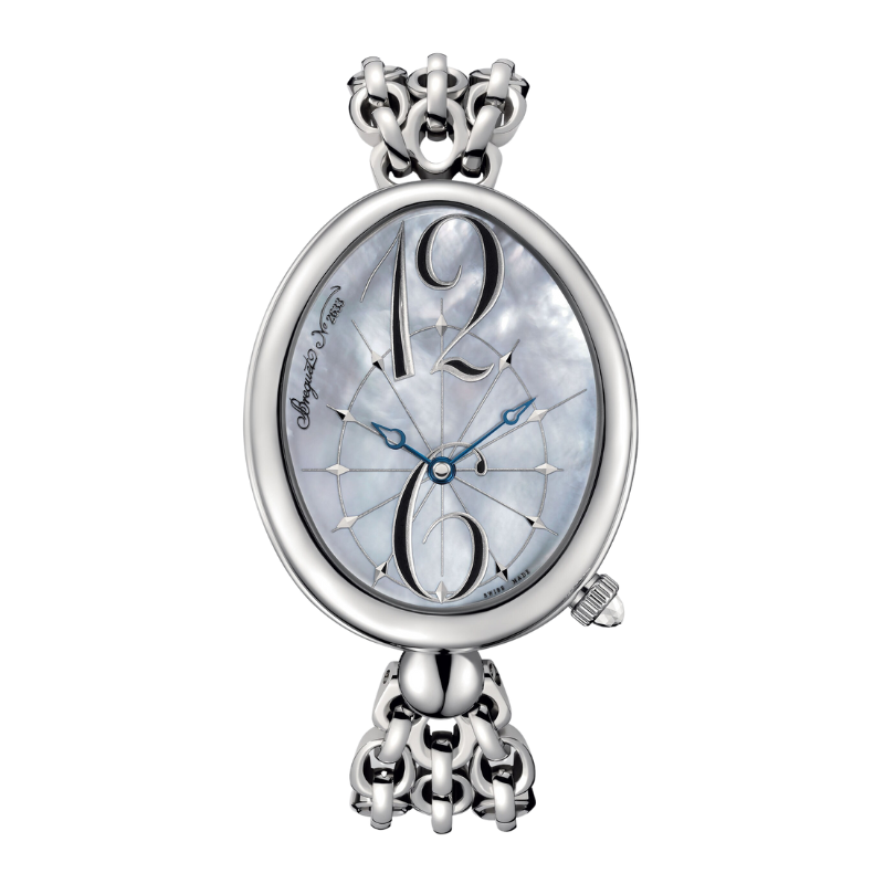 REINE DE NAPLES 8967 43 MM STAINLESS STEEL WITH MOTHER OF PEARL DIAL