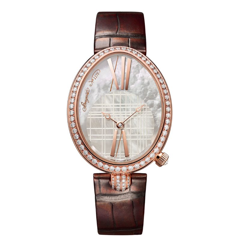 REINE DE NAPLES 8965 43 MM ROSE GOLD WITH MOTHER OF PEARL DIAL