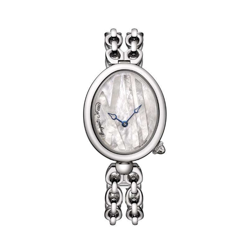 REINE DE NAPLES 9807 33 MM STAINLESS STEEL WITH MOTHER OF PEARL DIAL