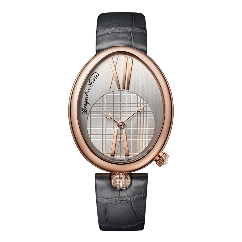 REINE DE NAPLES 8968 43 MM 18K ROSE GOLD WITH SILVER DIAL