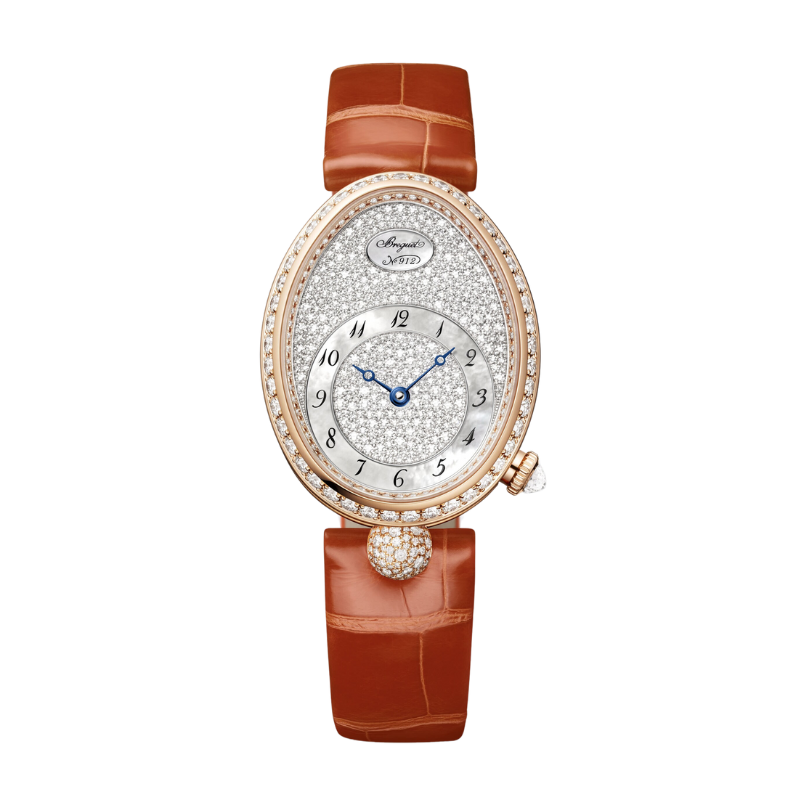 REINE DE NAPLES 8938 36 MM ROSE GOLD WITH MOTHER OF PEARL DIAL