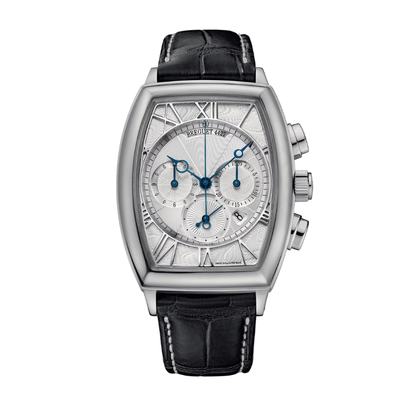 HERITAGE 5400 42 MM WHITE GOLD WITH SILVER DIAL