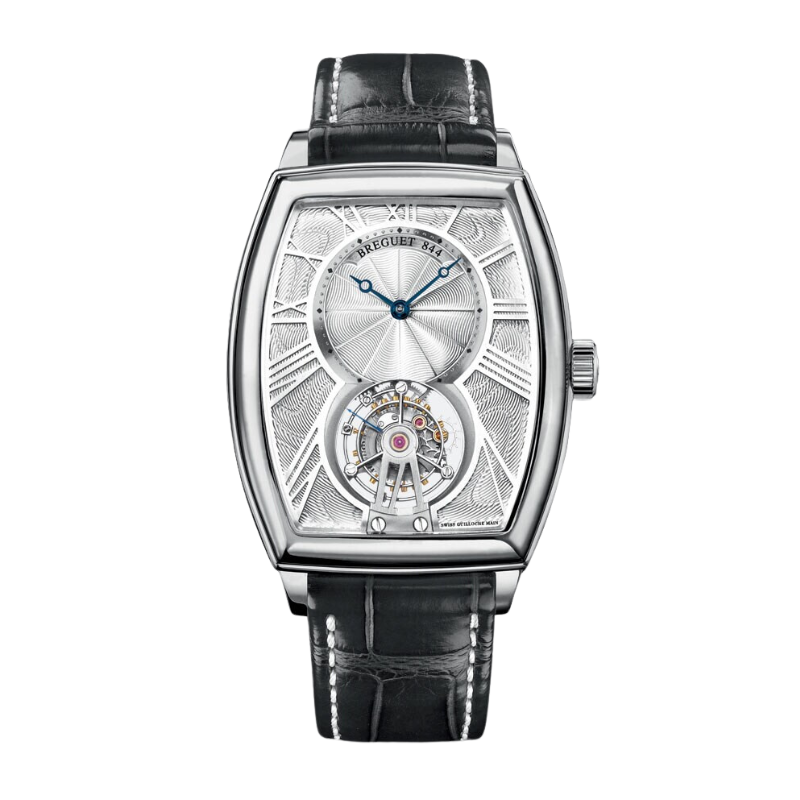 HERITAGE 5497 42 MM PLATINUM WITH SILVER DIAL