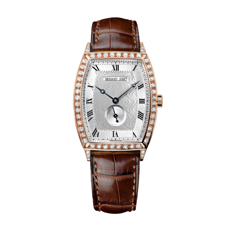 HERITAGE 5661 35 MM ROSE GOLD WITH SILVER DIAL
