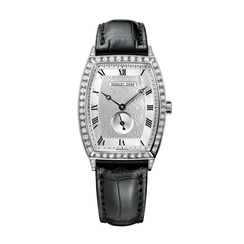 HERITAGE 5661 35 MM WHITE GOLD WITH SILVER DIAL