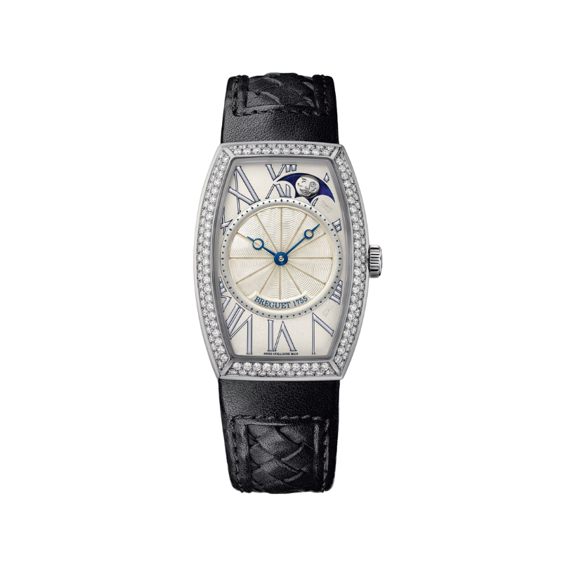 HERITAGE 8861 35 MM WHITE GOLD WITH MOTHER OF PEARL DIAL