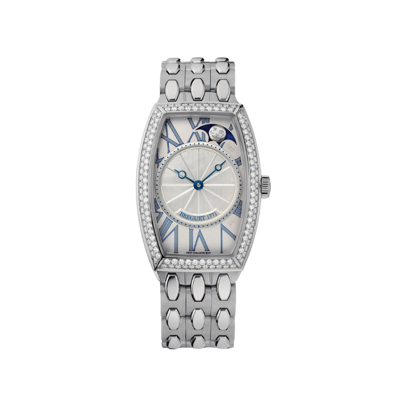 HERITAGE 8861 35 MM WHITE GOLD WITH MOTHER OF PEARL DIAL