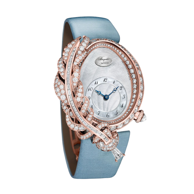 PLUMES GJ15BR89240DD8 34 MM ROSE GOLD WITH MOTHER OF PEARL DIAL