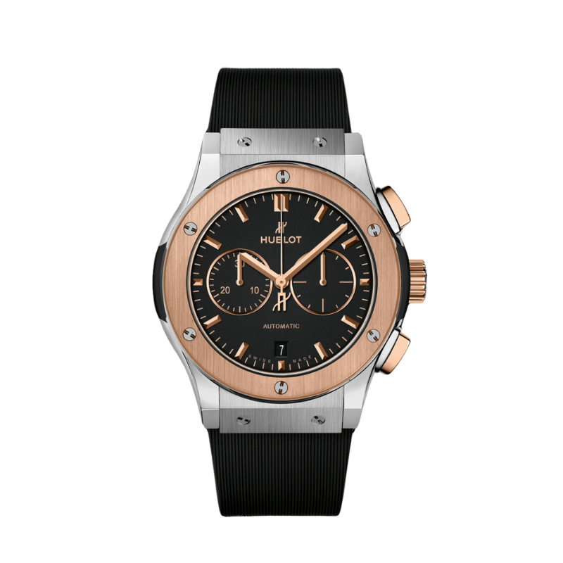 CLASSIC FUSION 42MM CHRONOGRAPH TITANIUM KING GOLD