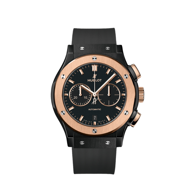 CLASSIC FUSION 42 MM CHRONOGRAPH CERAMIC KING GOLD