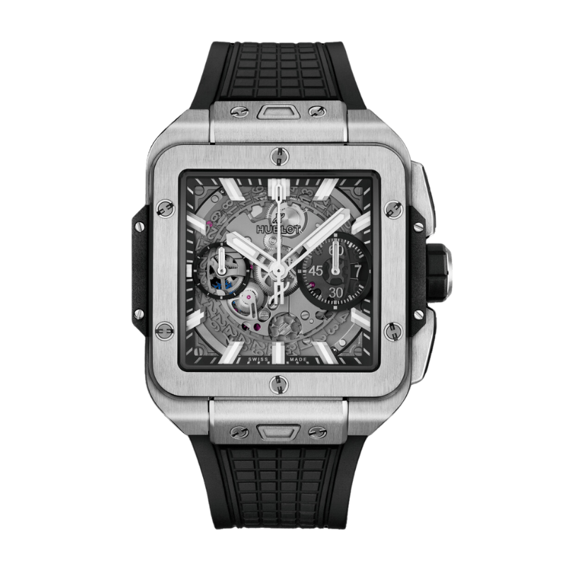 SQUARE BANG 42 MM UNICO TITANIUM