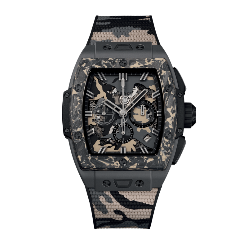 SPIRIT OF BIG BANG 42 MM CERAMIC CARBON BEIGE CAMO