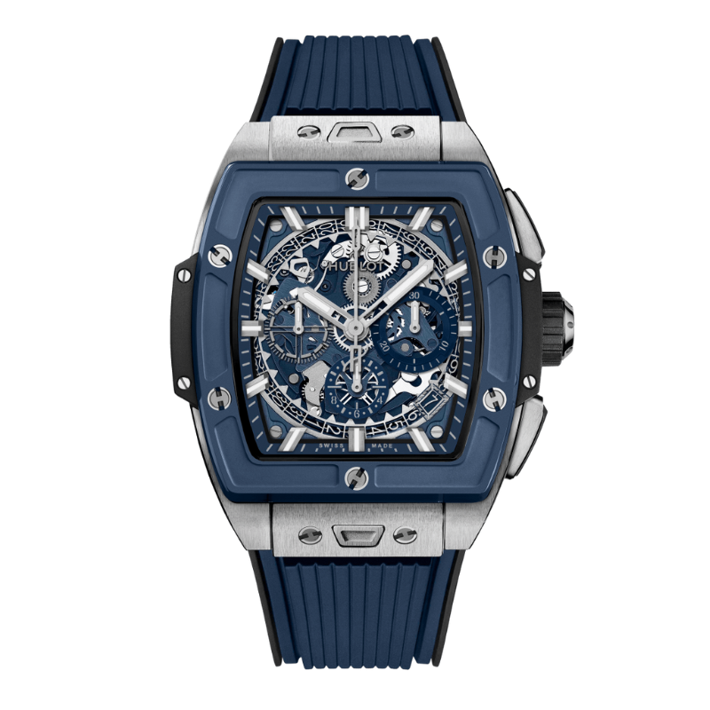 SPIRIT OF BIG BANG 42 MM TITANIUM BLUE CERAMIC