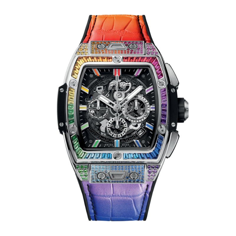 SPIRIT OF BIG BANG 42 MM TITANIUM RAINBOW