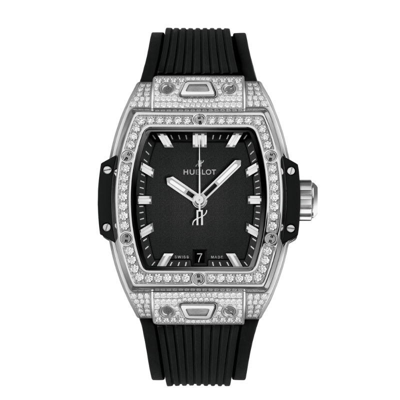 SPIRIT OF BIG BANG 39 MM TITANIUM PAVÉ