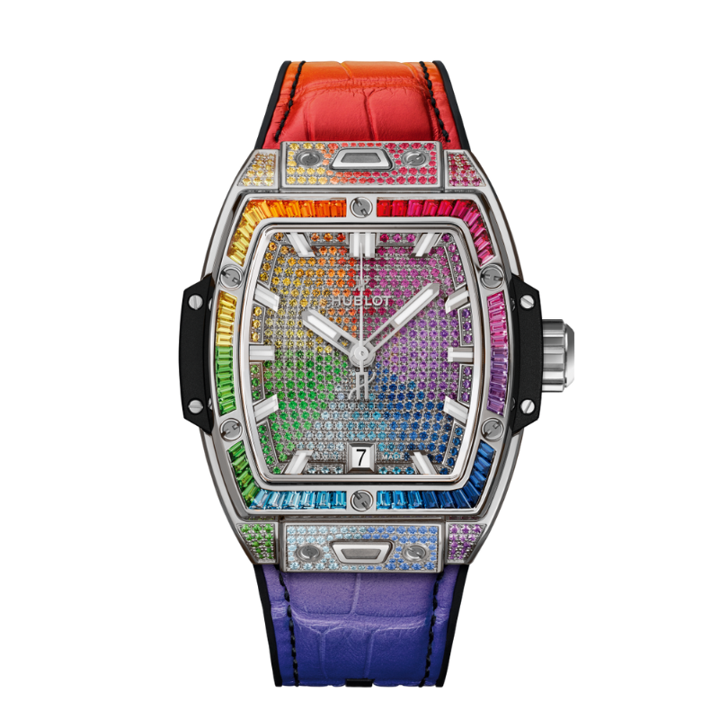 SPIRIT OF BIG BANG 39 MM TITANIUM RAINBOW