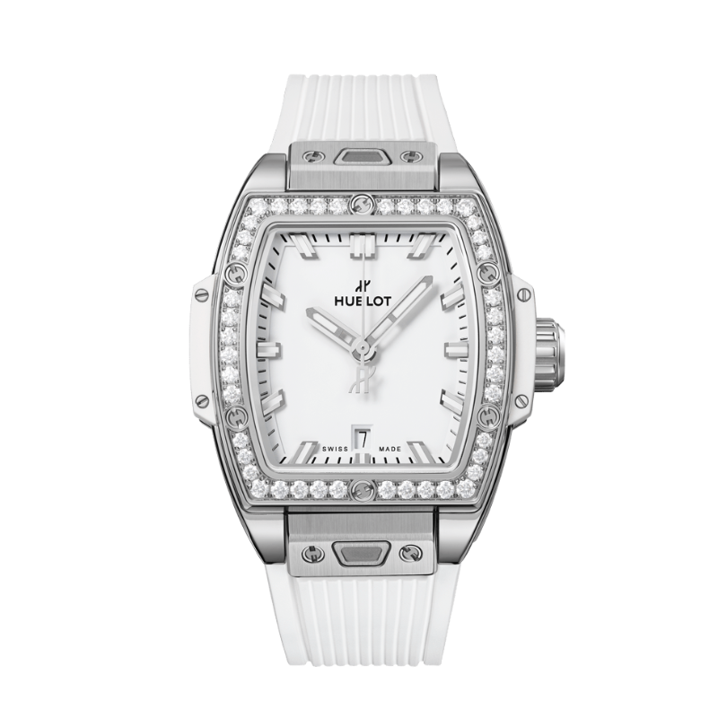 SPIRIT OF BIG BANG 32 MM STEEL WHITE DIAMONDS